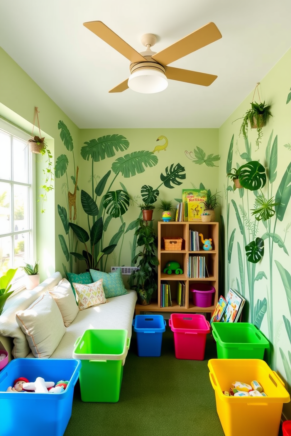 Green Playroom Design Ideas 28