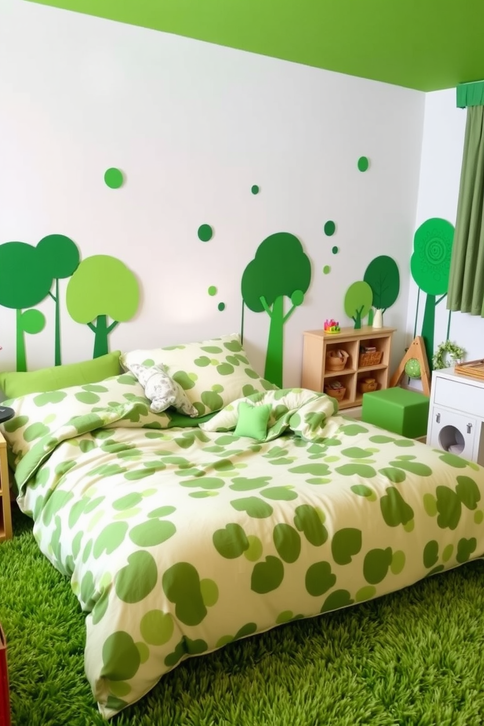 Green Playroom Design Ideas 29