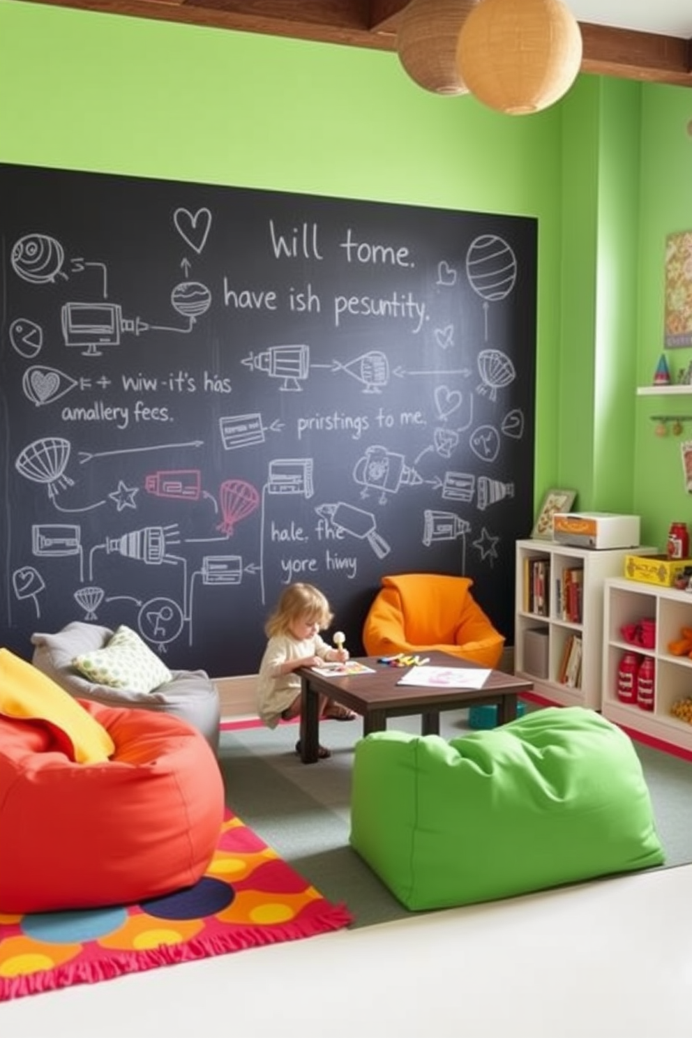 Green Playroom Design Ideas 4