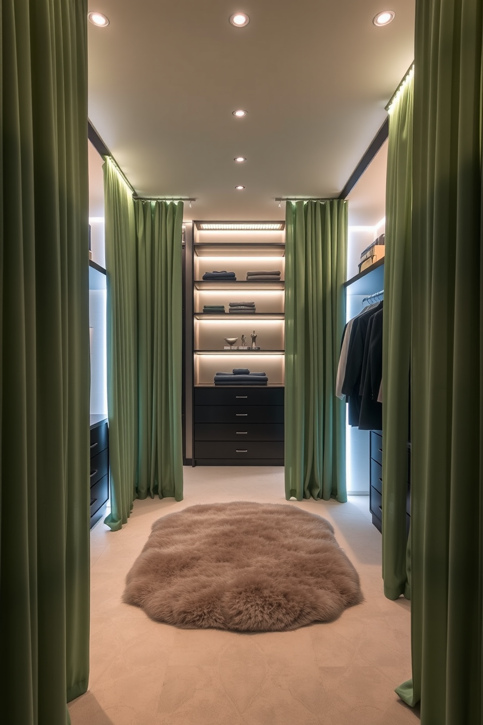 Green Walk In Closet Design Ideas 28