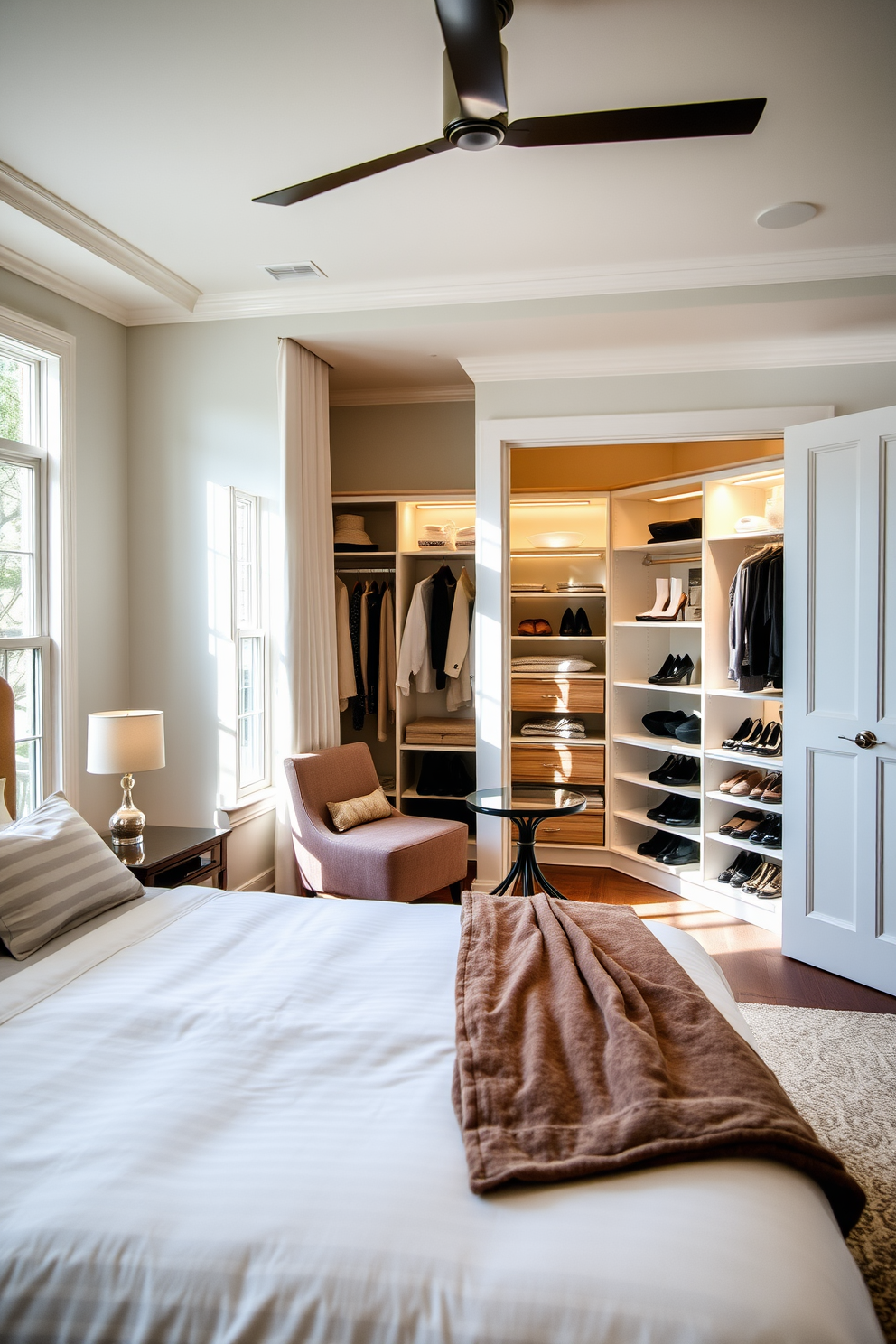 Guest Bedroom Walk In Closet Design Ideas 15