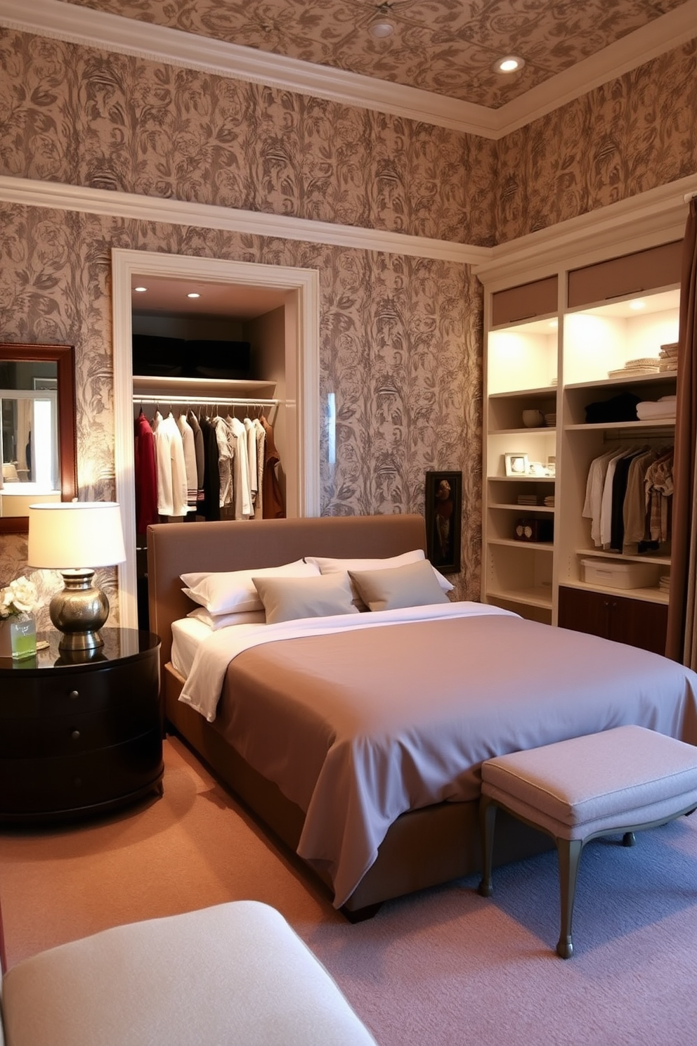 Guest Bedroom Walk In Closet Design Ideas 20