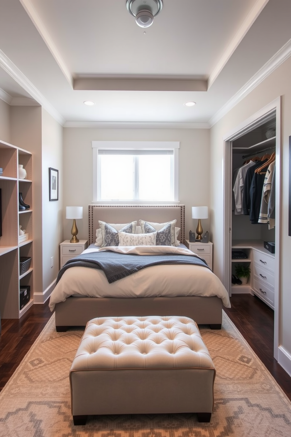 Guest Bedroom Walk In Closet Design Ideas 27