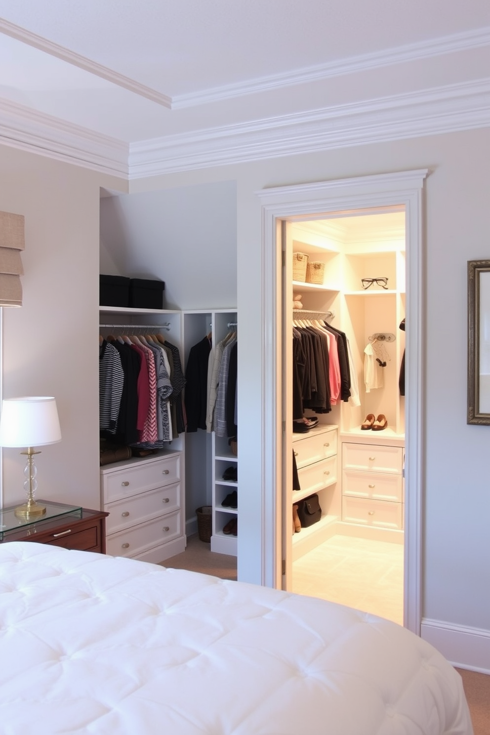 Guest Bedroom Walk In Closet Design Ideas 6