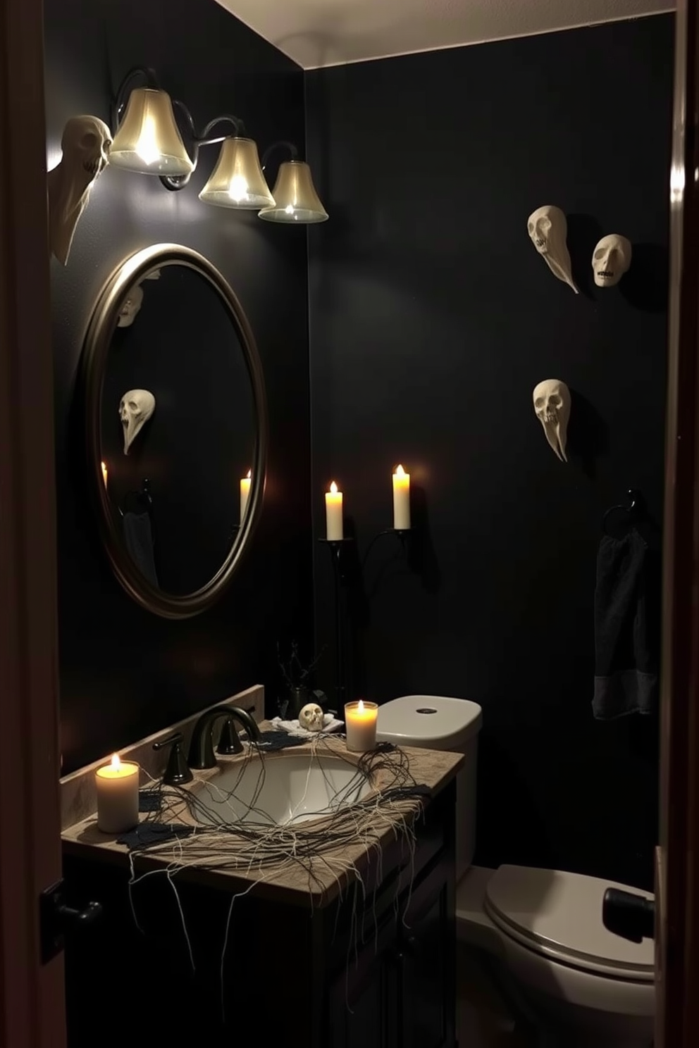 Halloween Bathroom Decorating Ideas 15