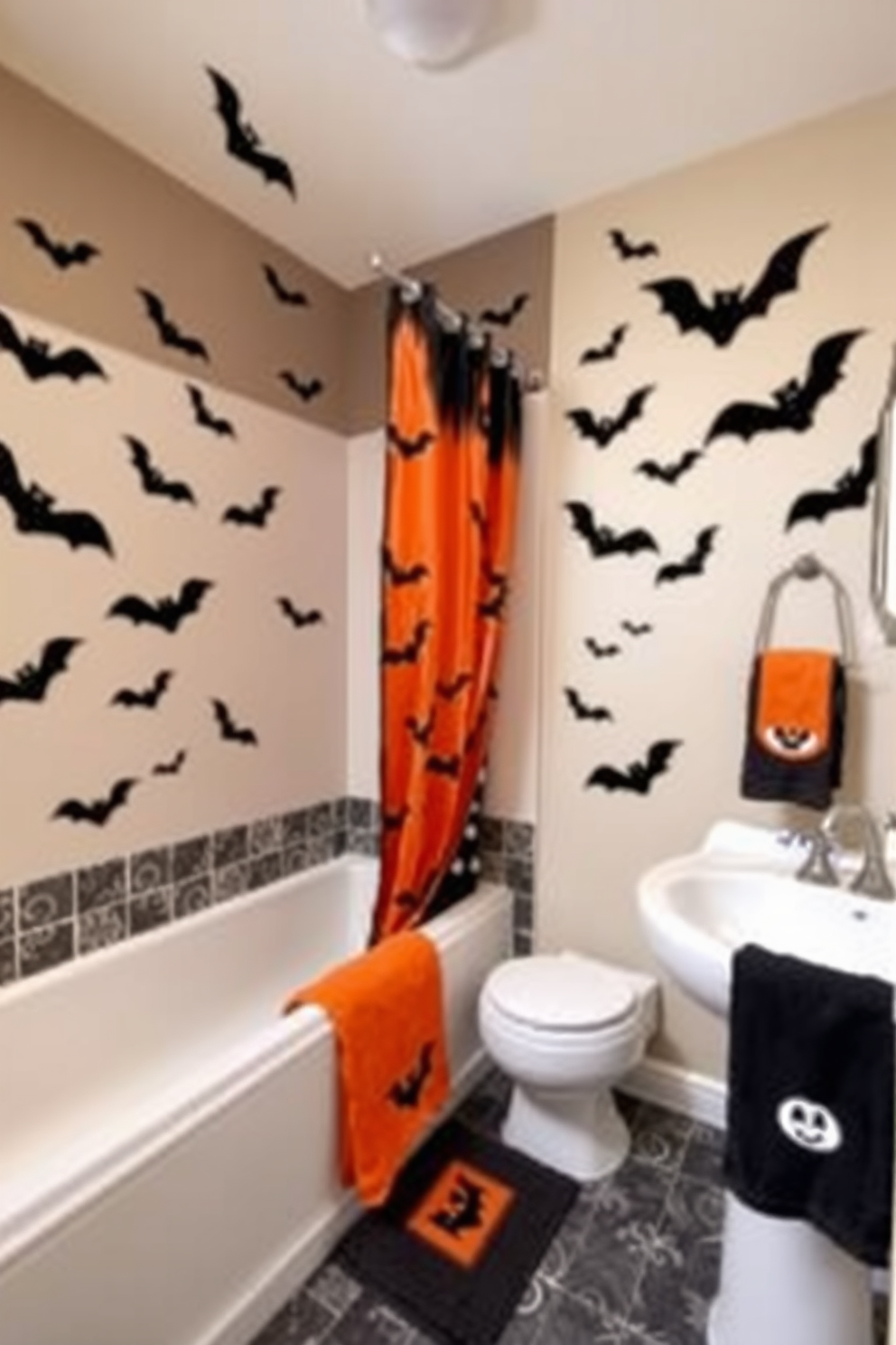 Halloween Bathroom Decorating Ideas 18