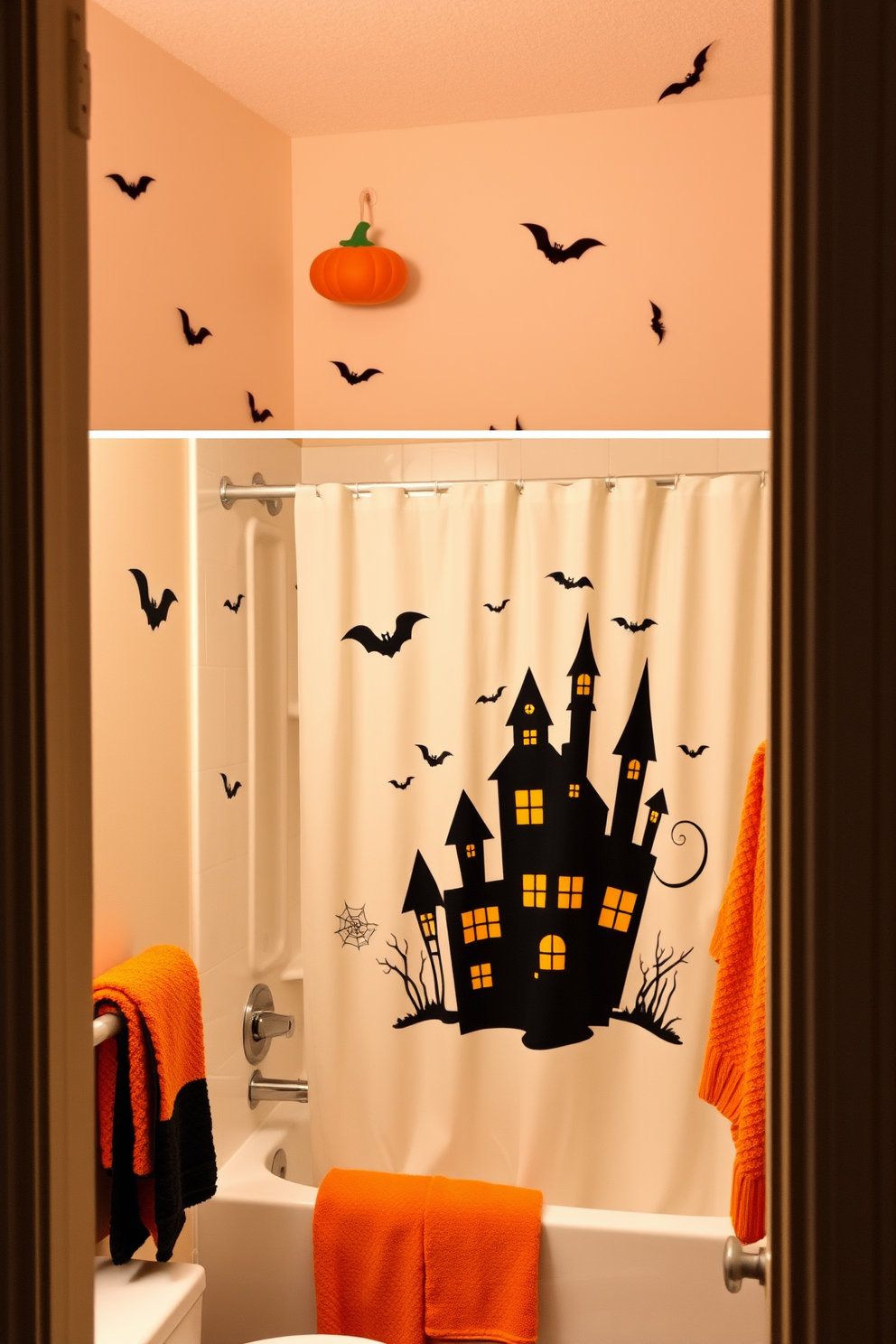 Halloween Bathroom Decorating Ideas 19