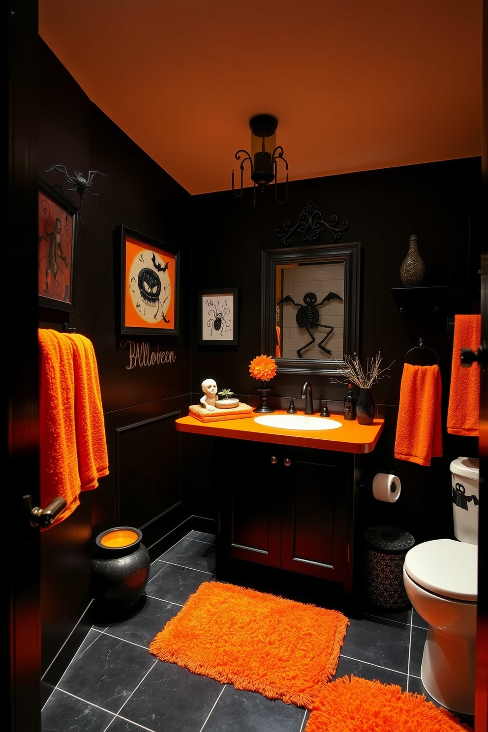 Halloween Bathroom Decorating Ideas 5