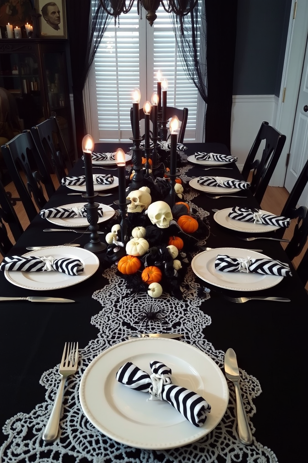 Halloween Dining Room Decorating Ideas 1