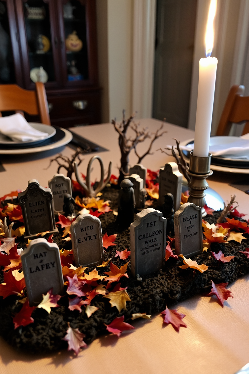 Halloween Dining Room Decorating Ideas 14