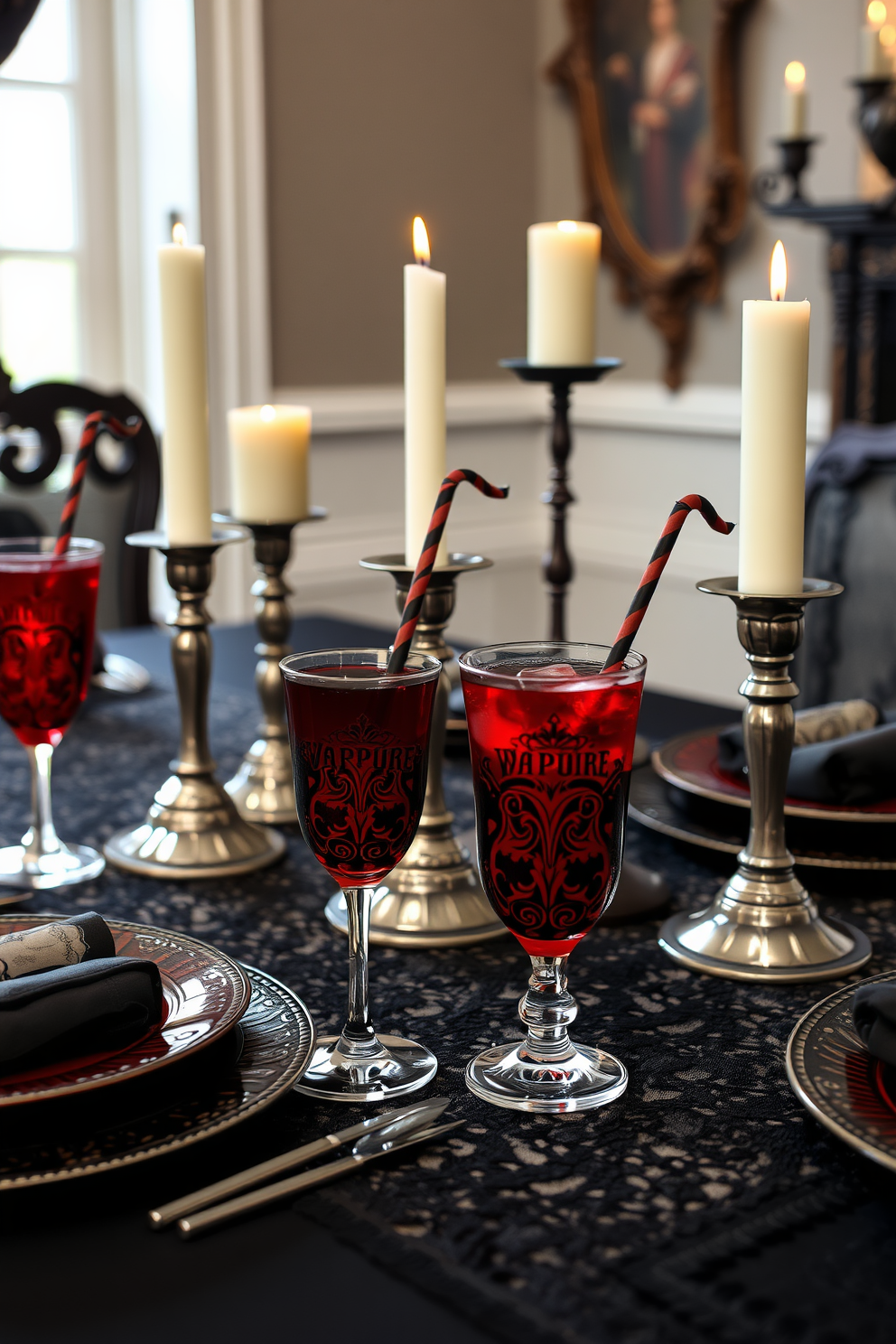 Halloween Dining Room Decorating Ideas 18