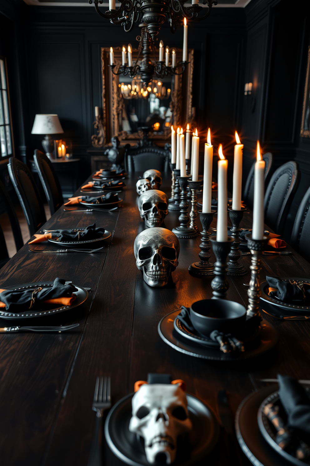 Halloween Dining Room Decorating Ideas 20