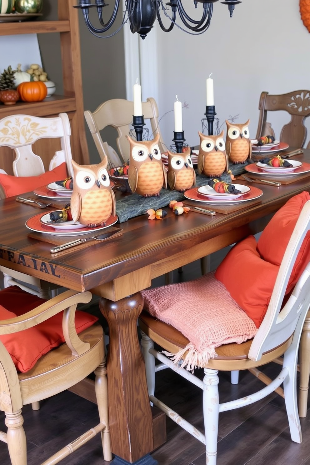 Halloween Dining Room Decorating Ideas 27