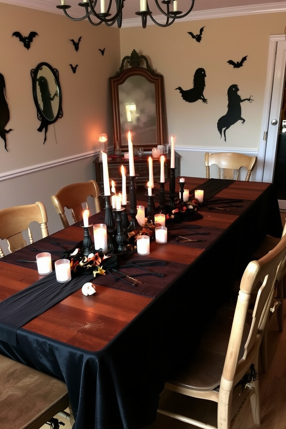 Halloween Dining Room Decorating Ideas 29