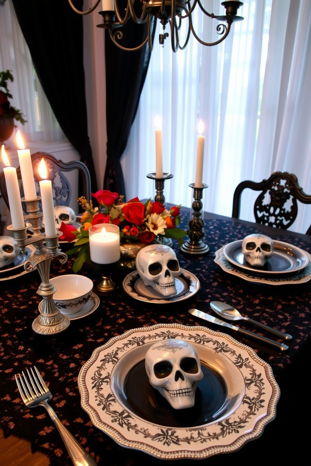 Halloween Dining Room Decorating Ideas 4