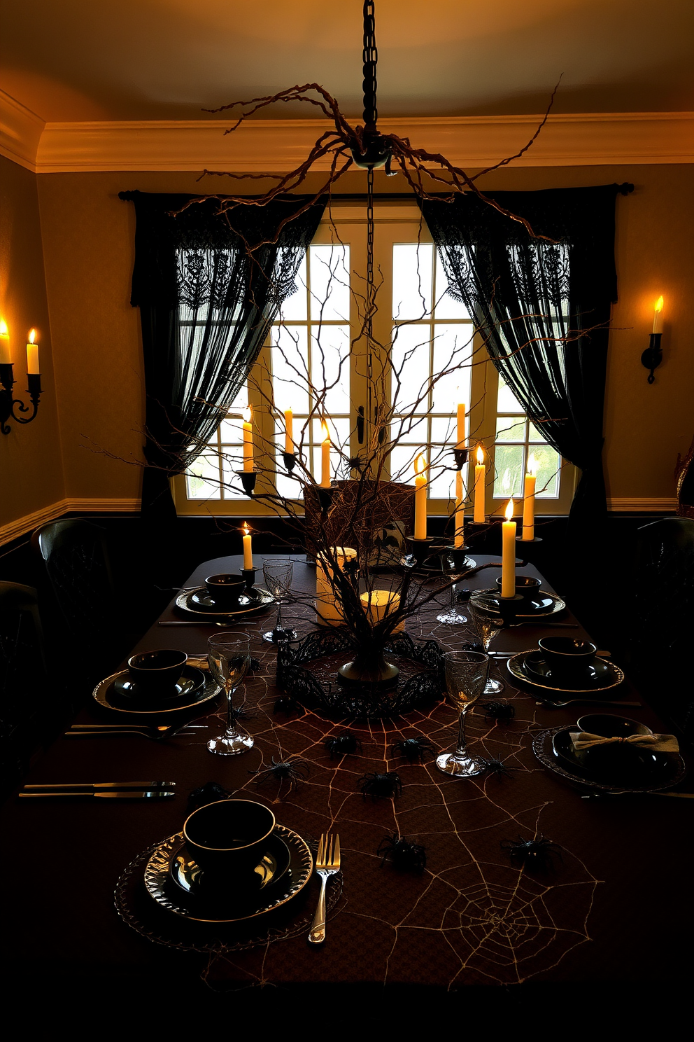 Halloween Dining Room Decorating Ideas 5