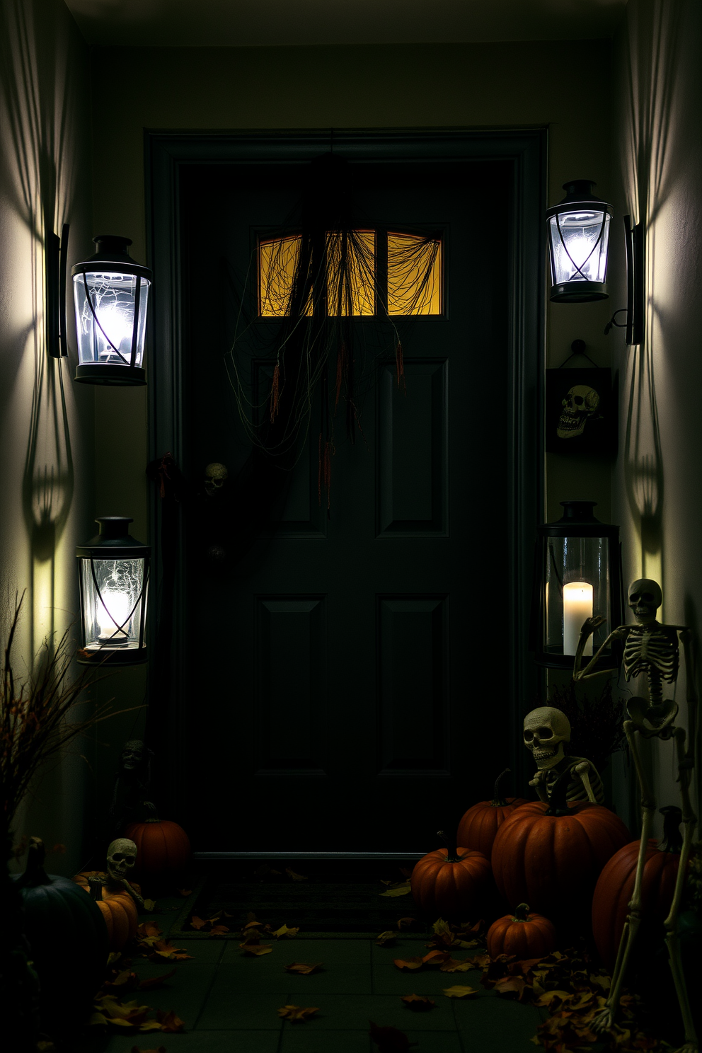 Halloween Entryway Decorating Ideas 10