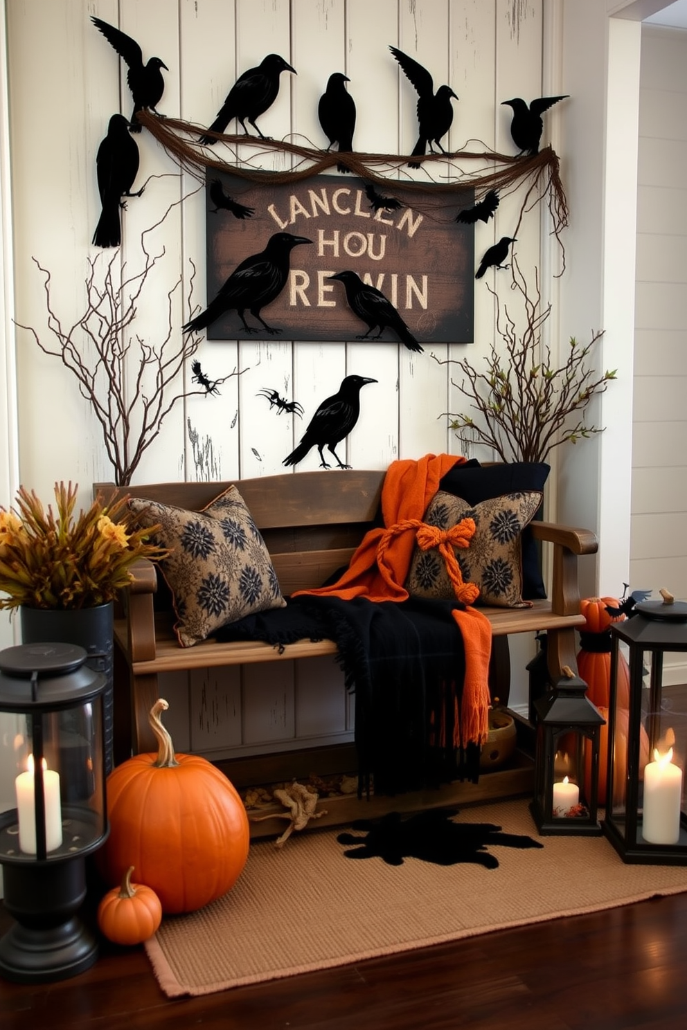 Halloween Entryway Decorating Ideas 2