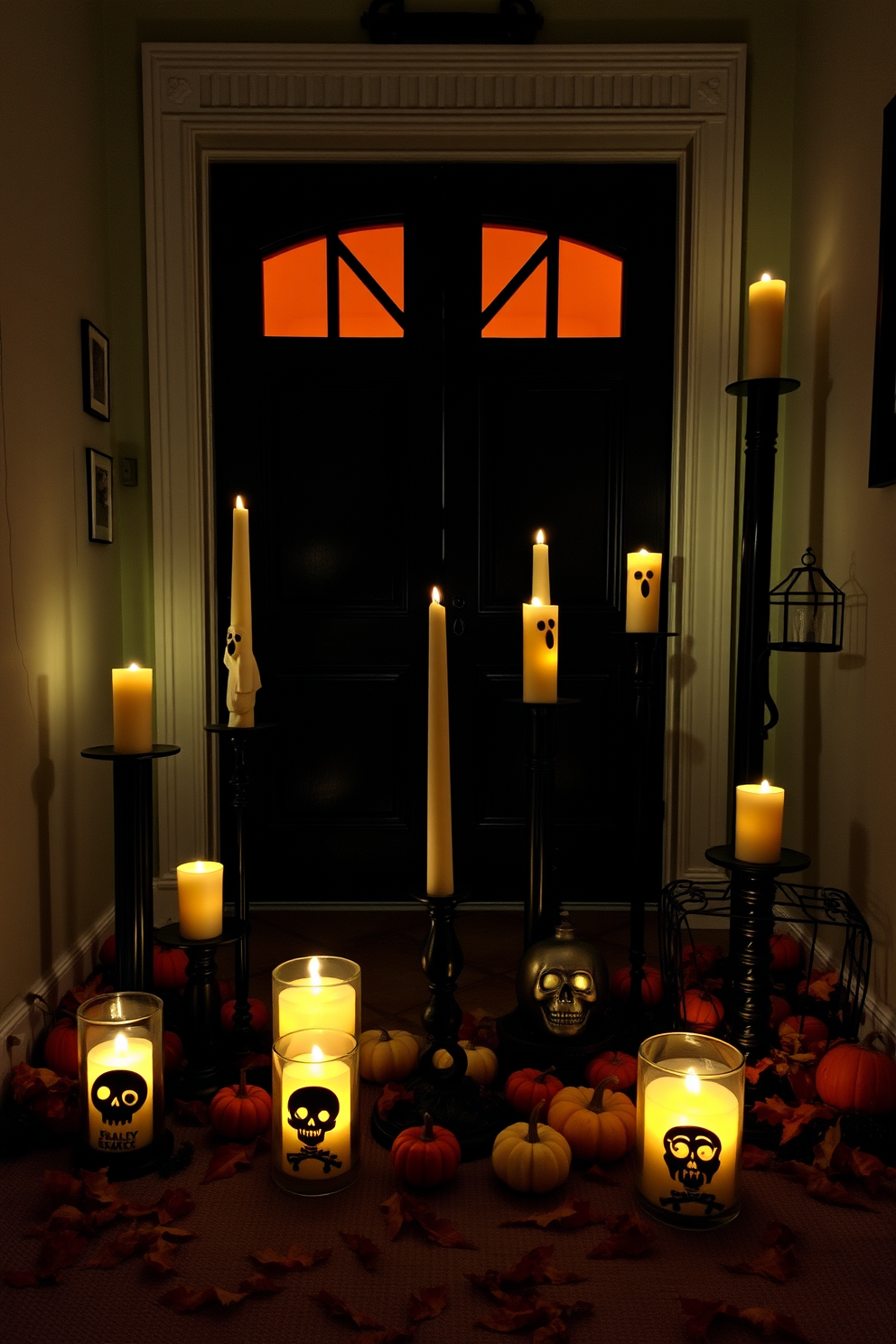 Halloween Entryway Decorating Ideas 20