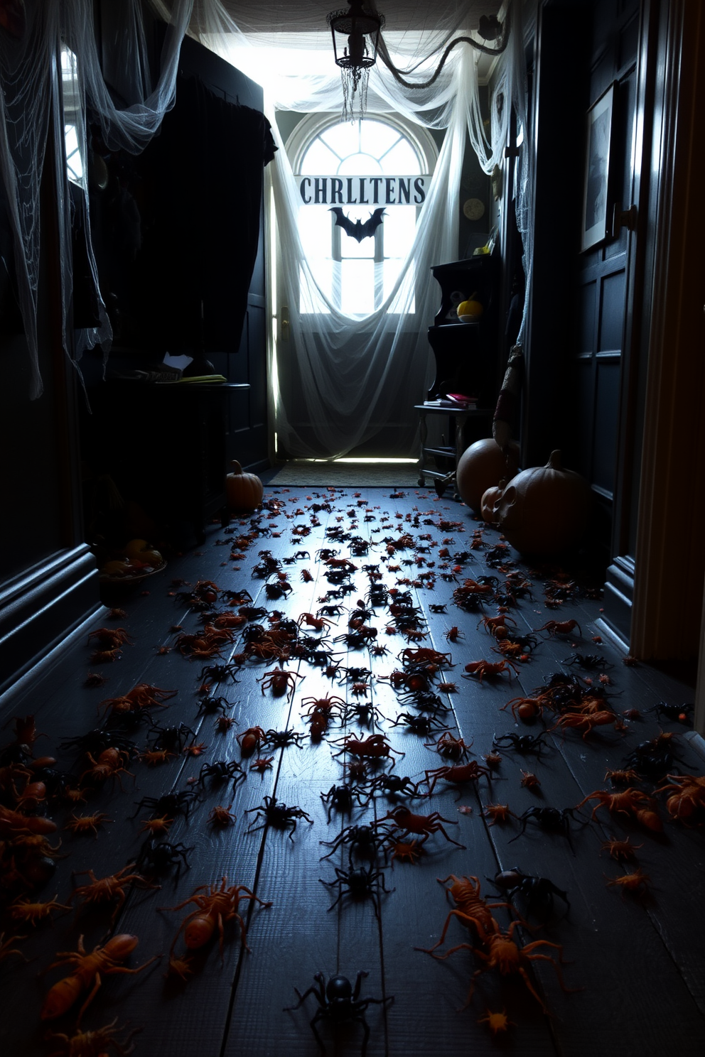 Halloween Entryway Decorating Ideas 28