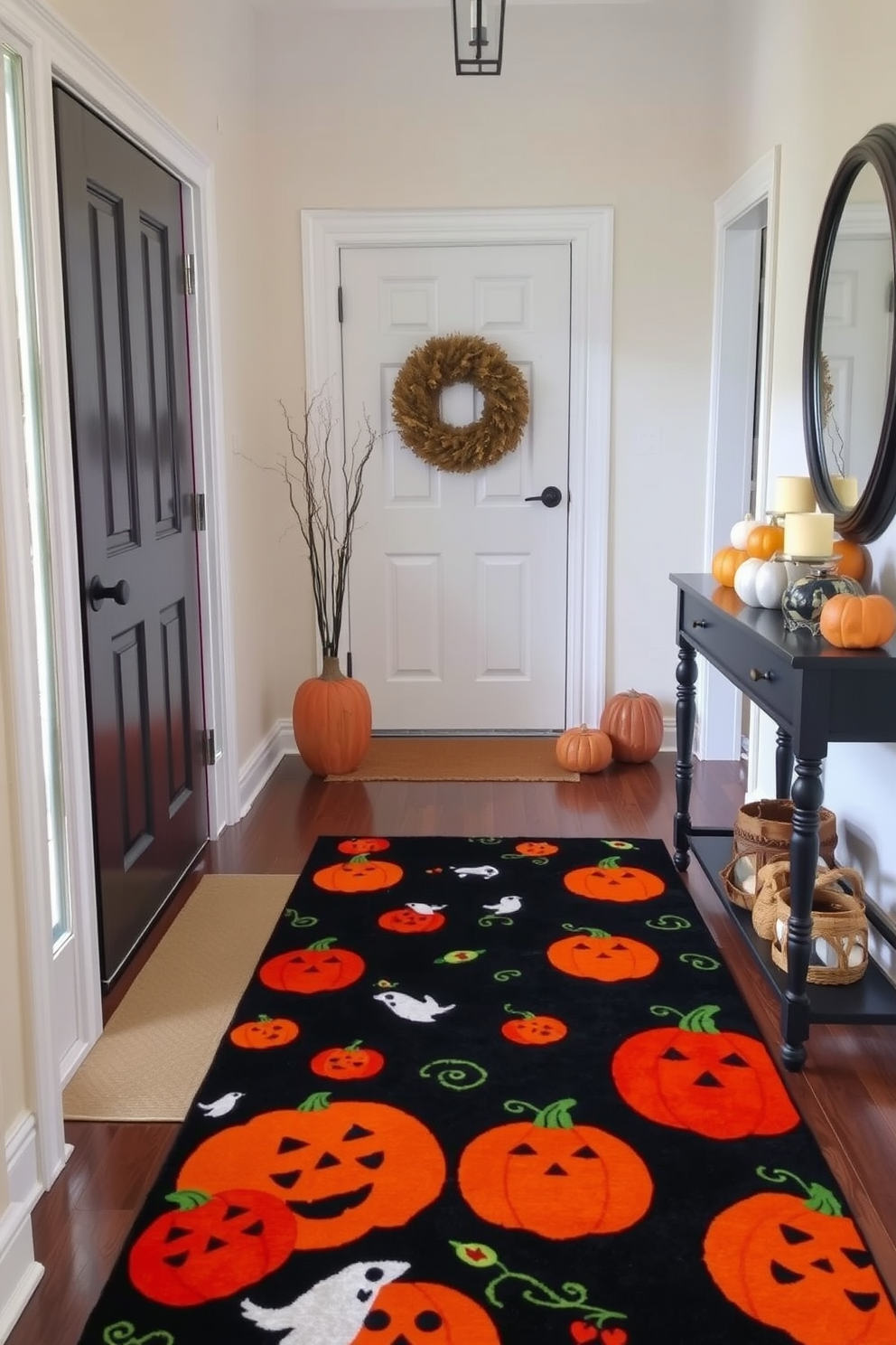 Halloween Entryway Decorating Ideas 30