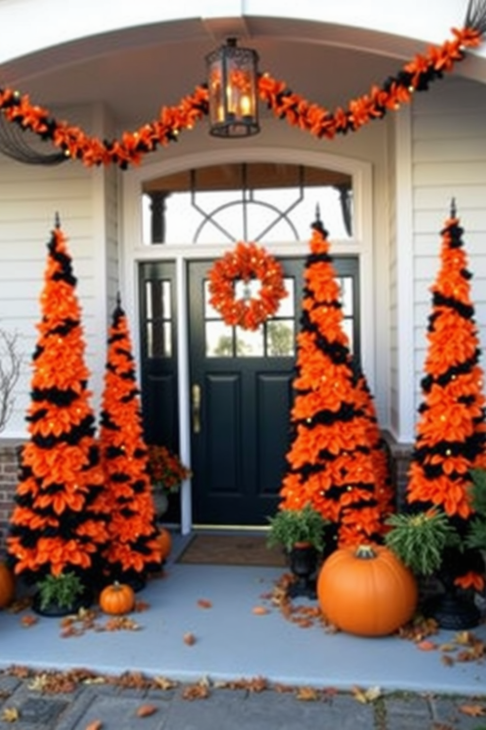 Halloween Entryway Decorating Ideas 4