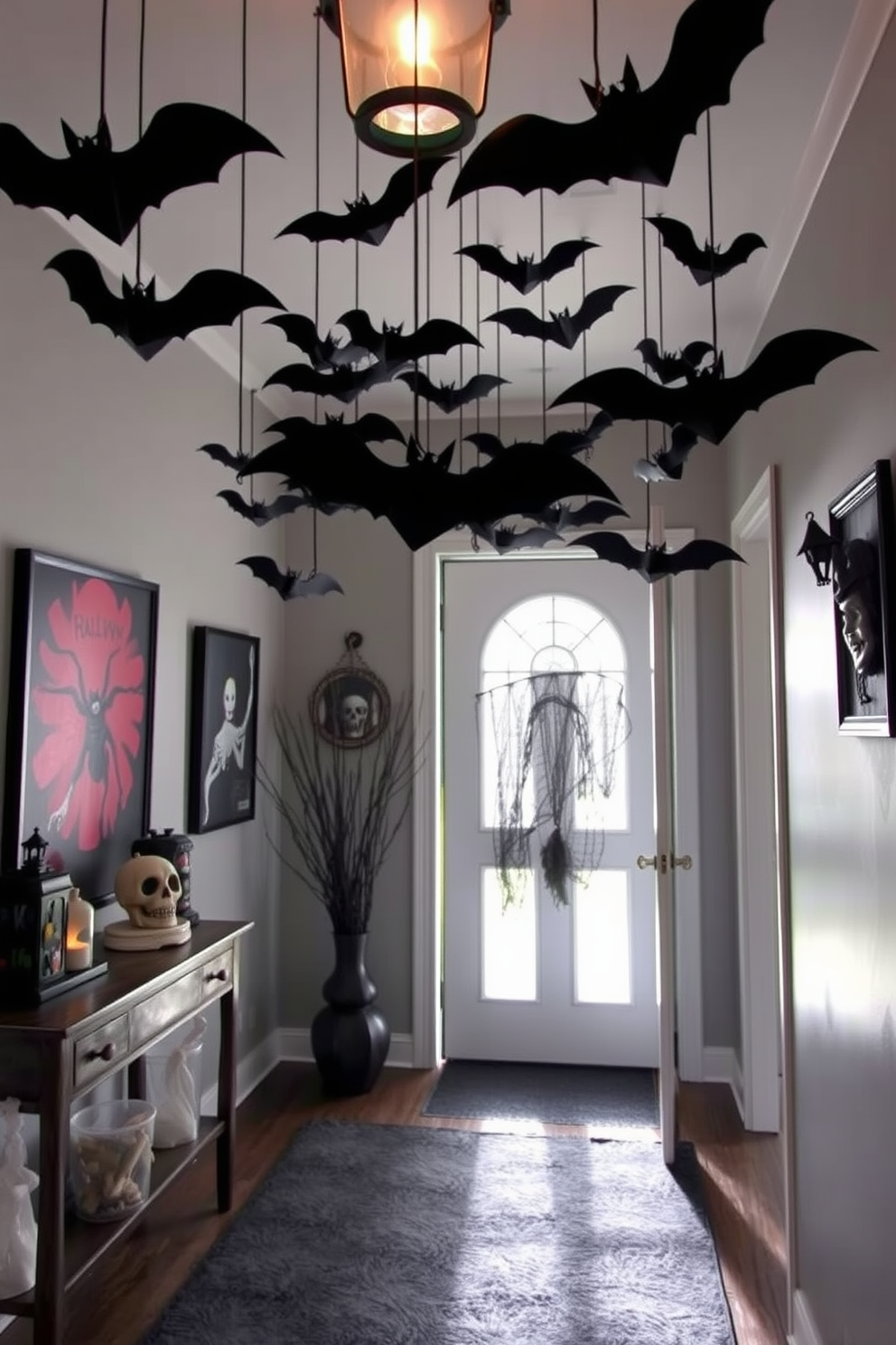 Halloween Entryway Decorating Ideas 7