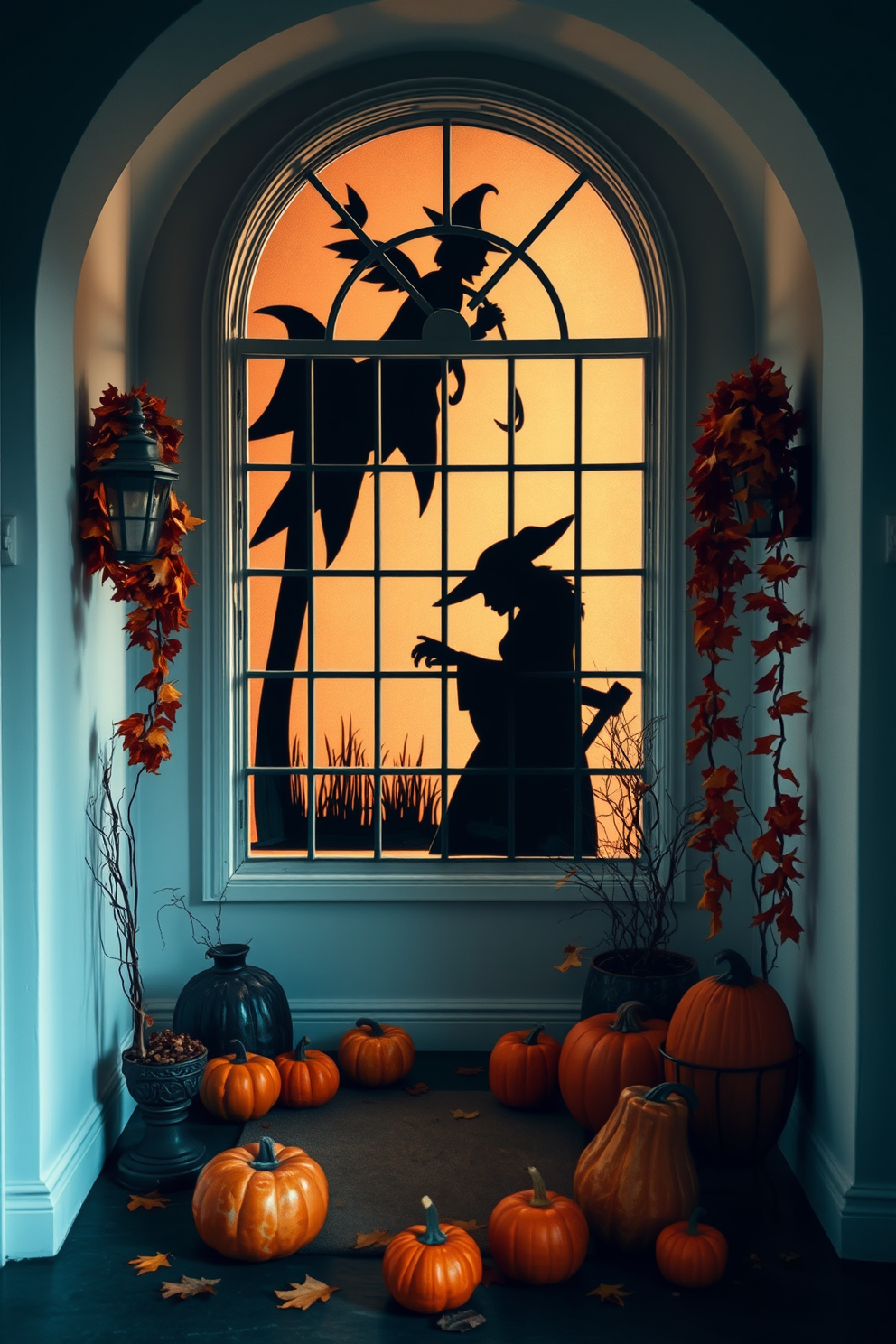 Halloween Entryway Decorating Ideas 8