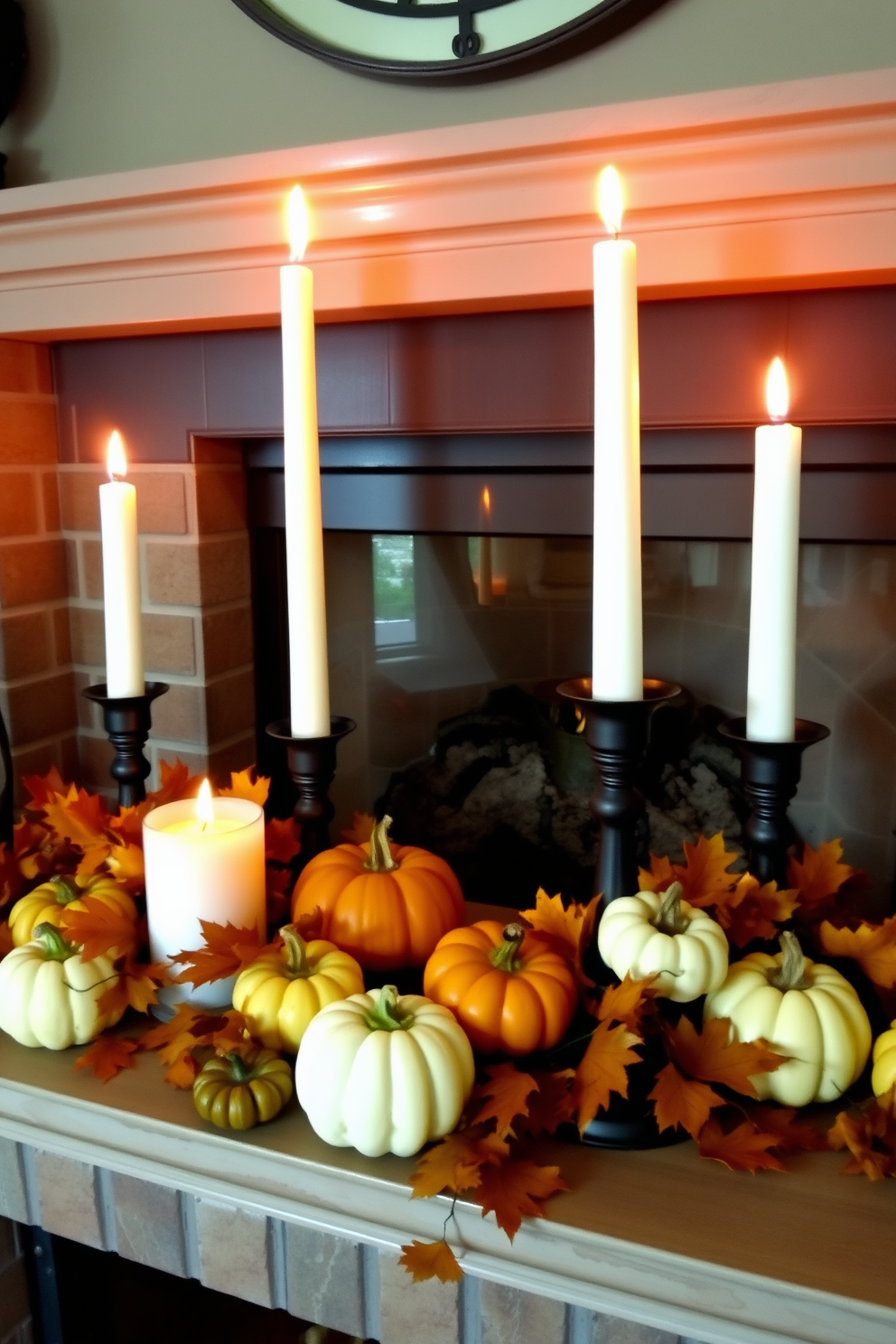 Halloween Fireplace Decorating Ideas 10