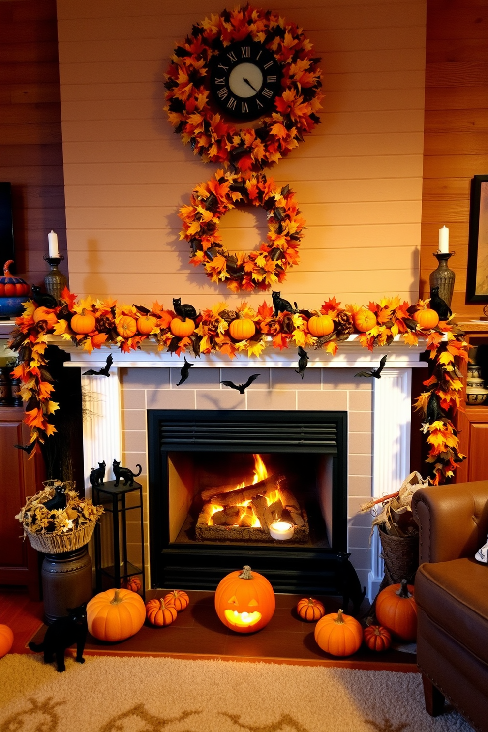 Halloween Living Room Decorating Ideas 13