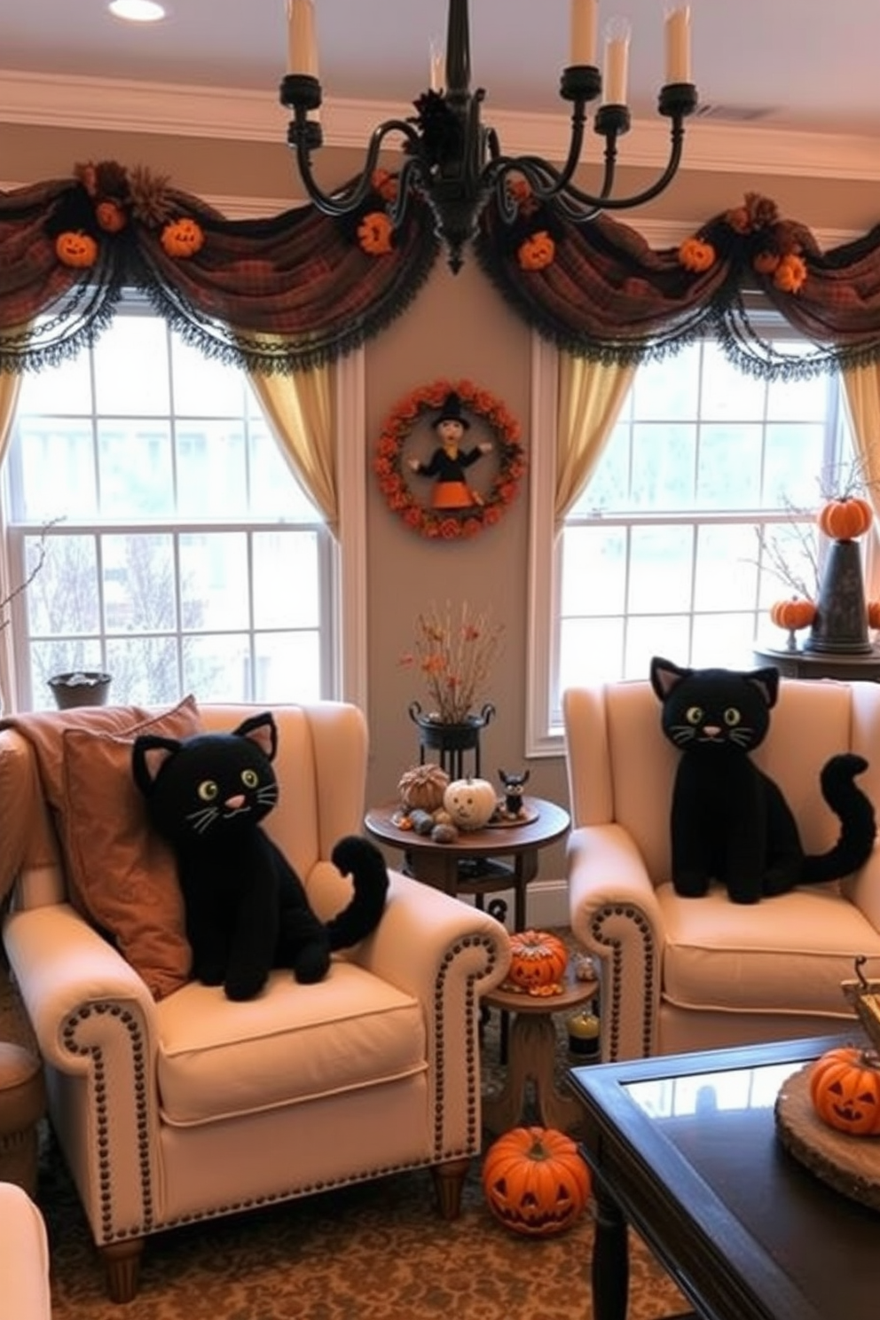 Halloween Living Room Decorating Ideas 14