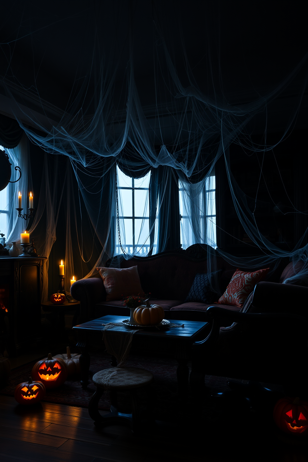 Halloween Living Room Decorating Ideas 2