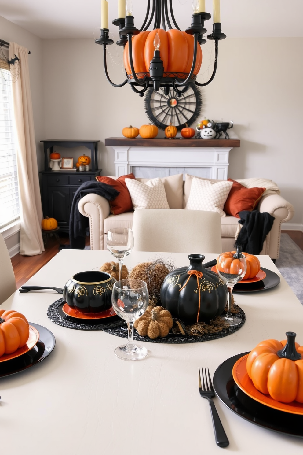 Halloween Living Room Decorating Ideas 26