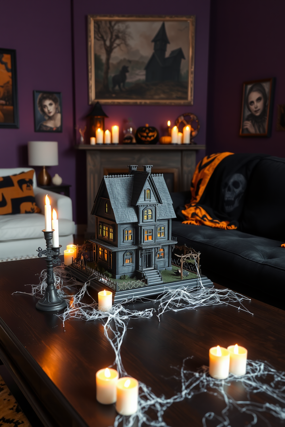 Halloween Living Room Decorating Ideas 27