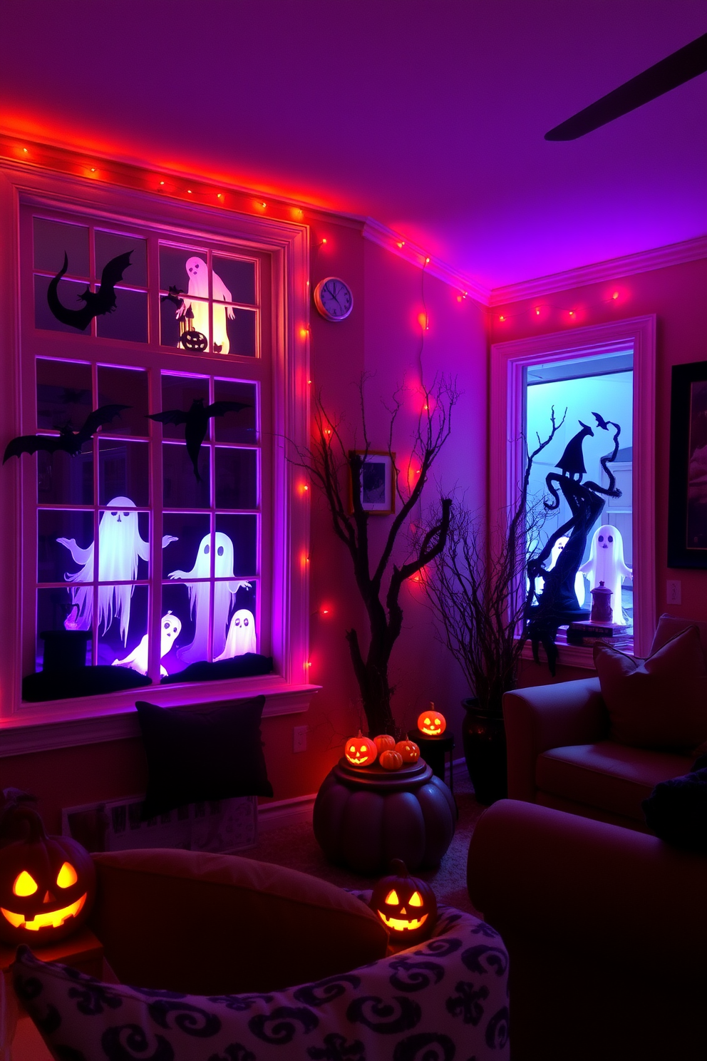 Halloween Living Room Decorating Ideas 29