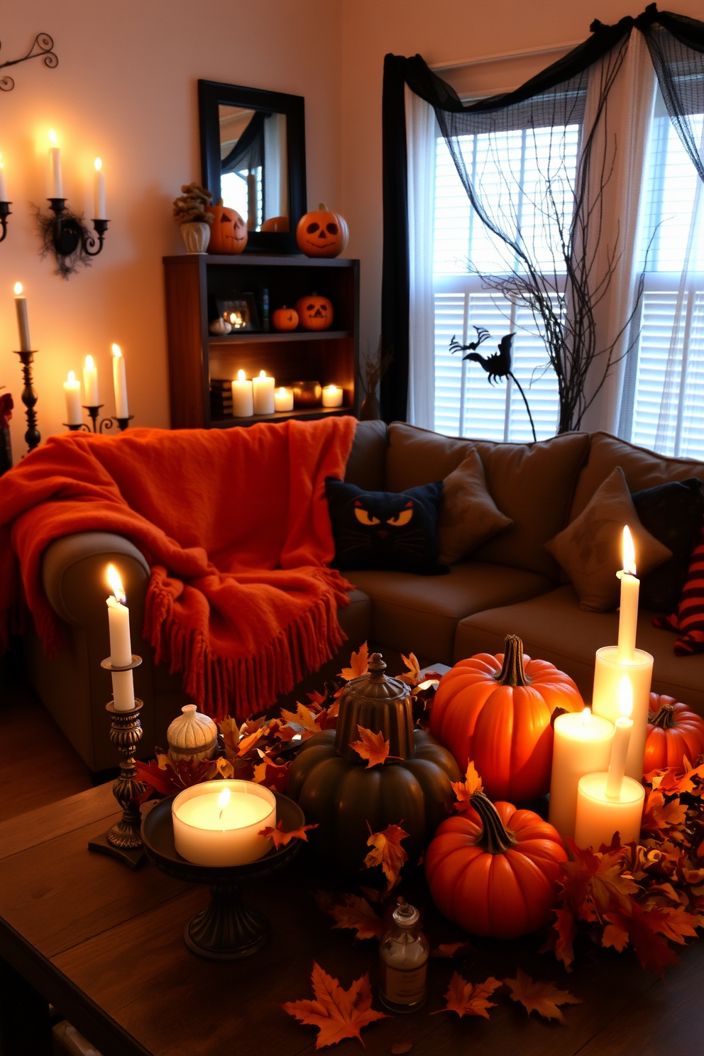 Halloween Living Room Decorating Ideas 30