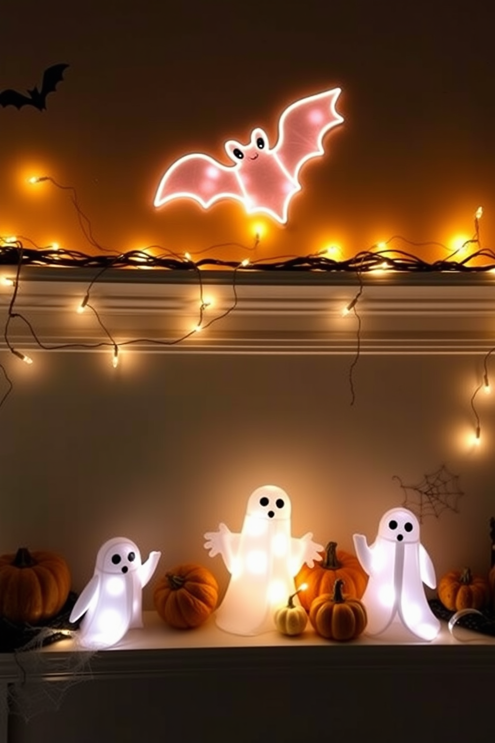 Halloween Mantel Decorating Ideas 24