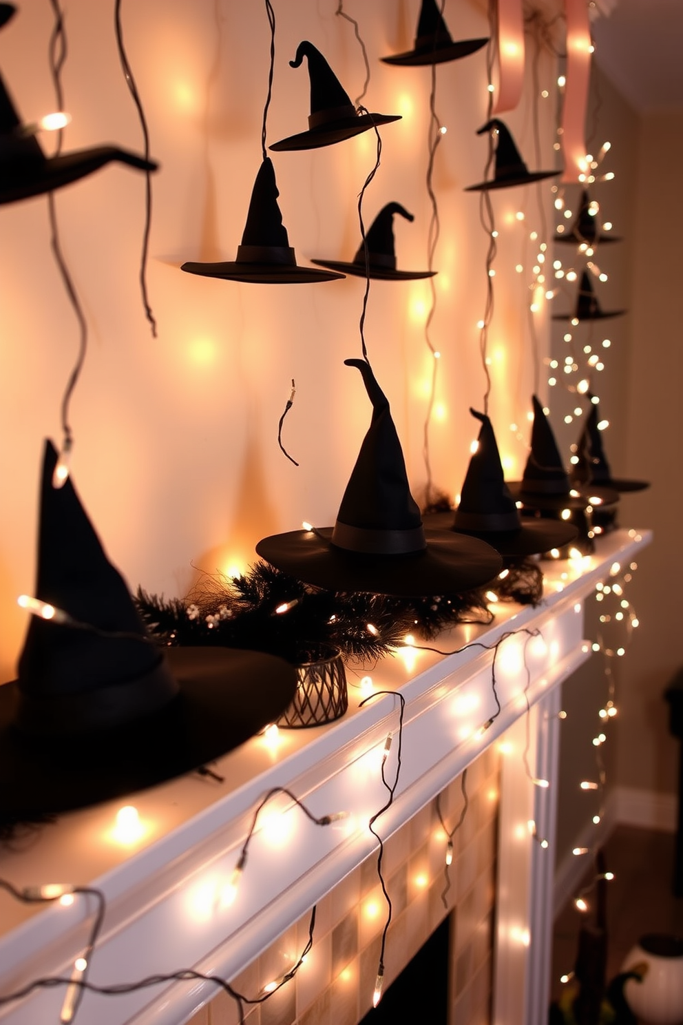 Halloween Mantel Decorating Ideas 6