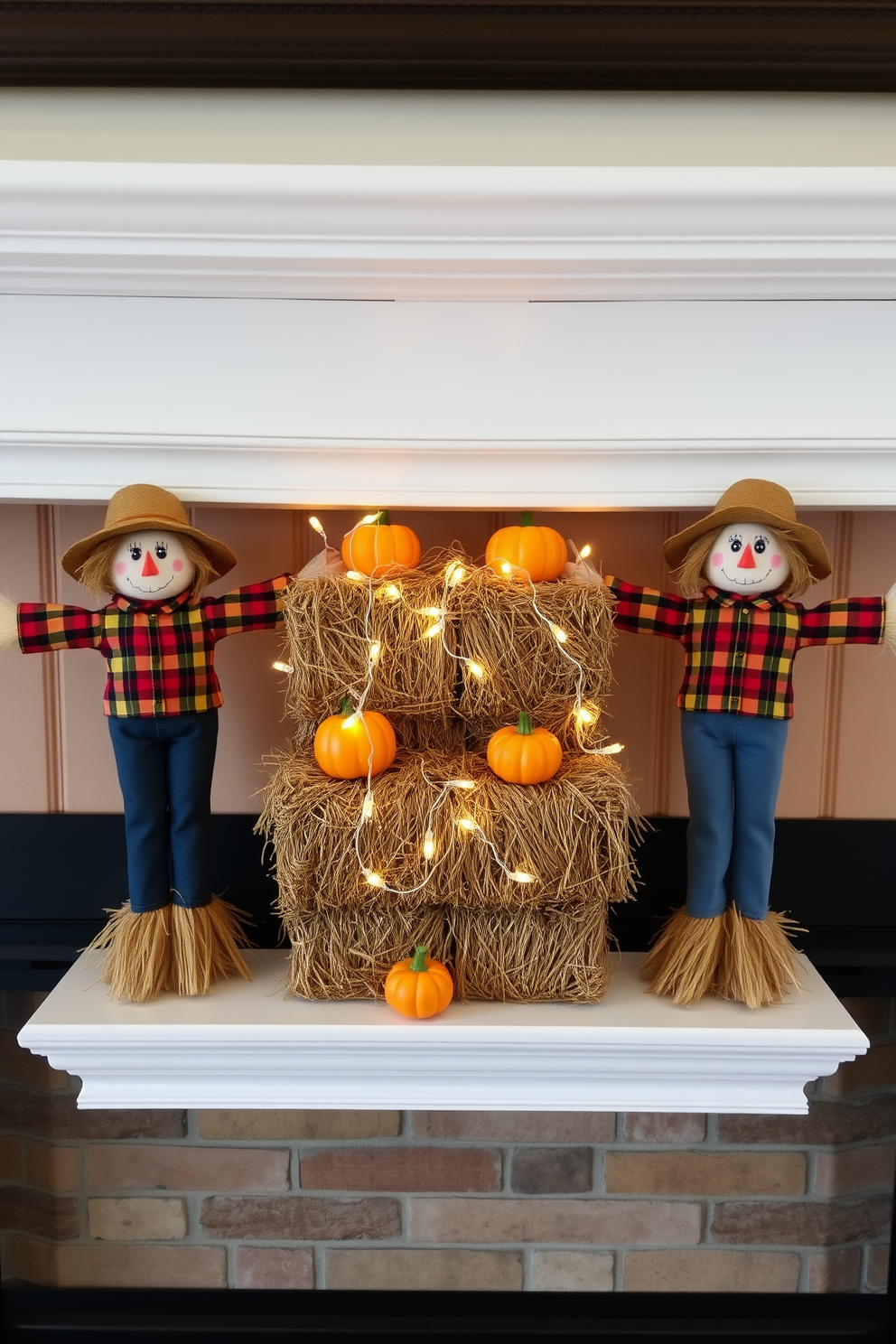 Halloween Mantel Decorating Ideas 8