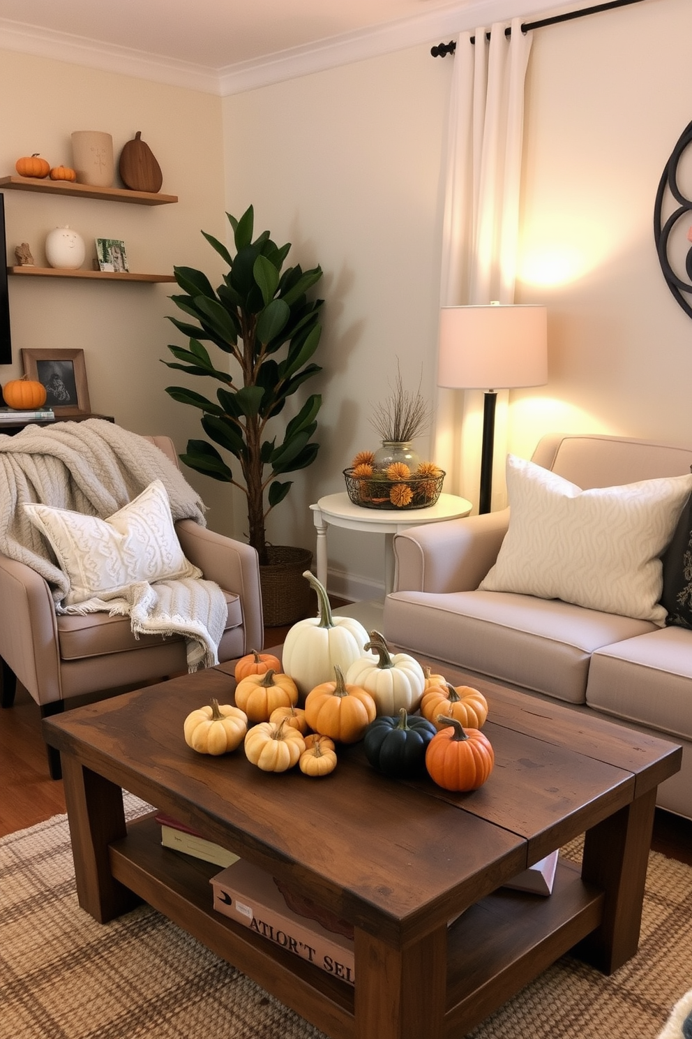 Halloween Small Living Room Decorating Ideas 13