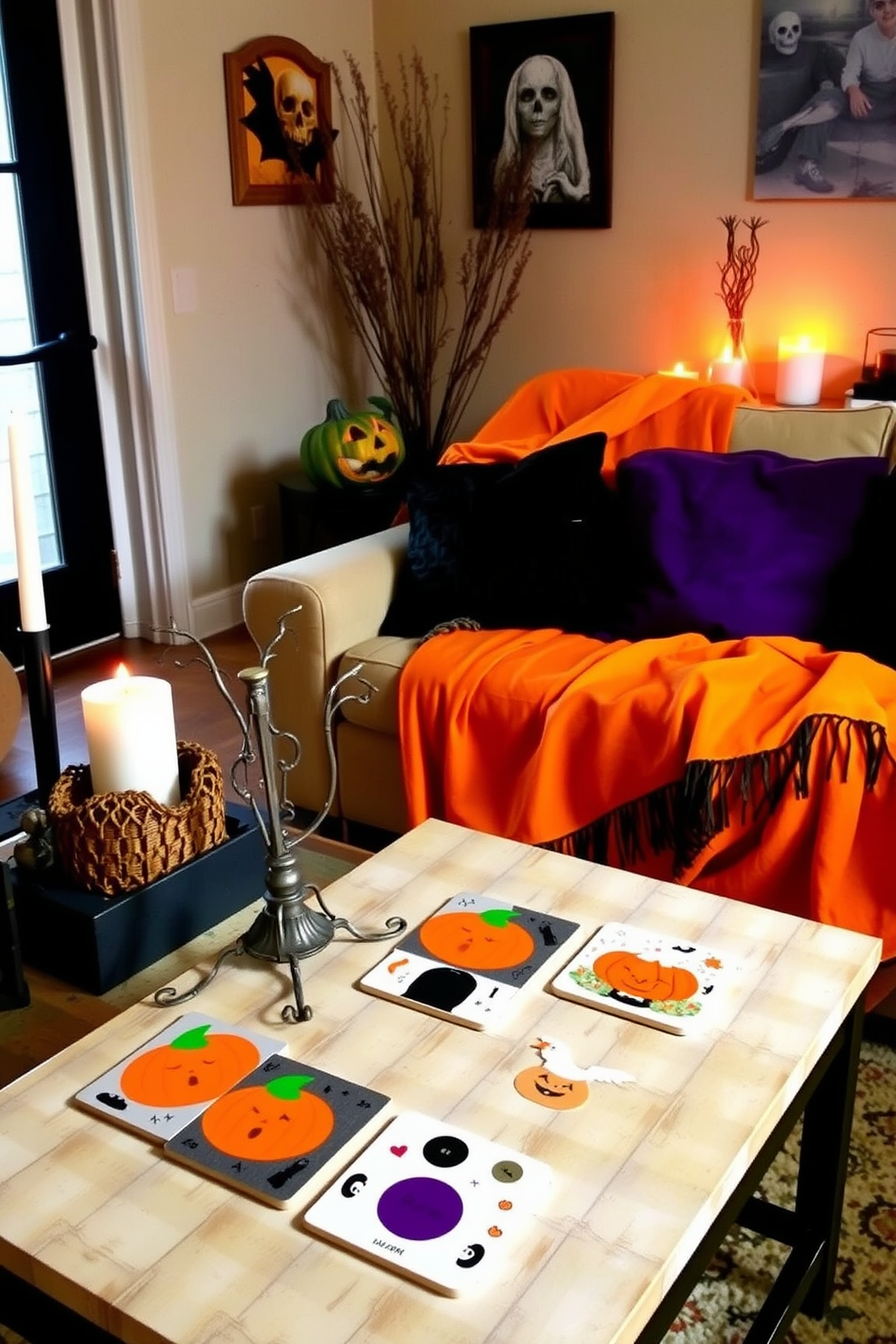 Halloween Small Living Room Decorating Ideas 27