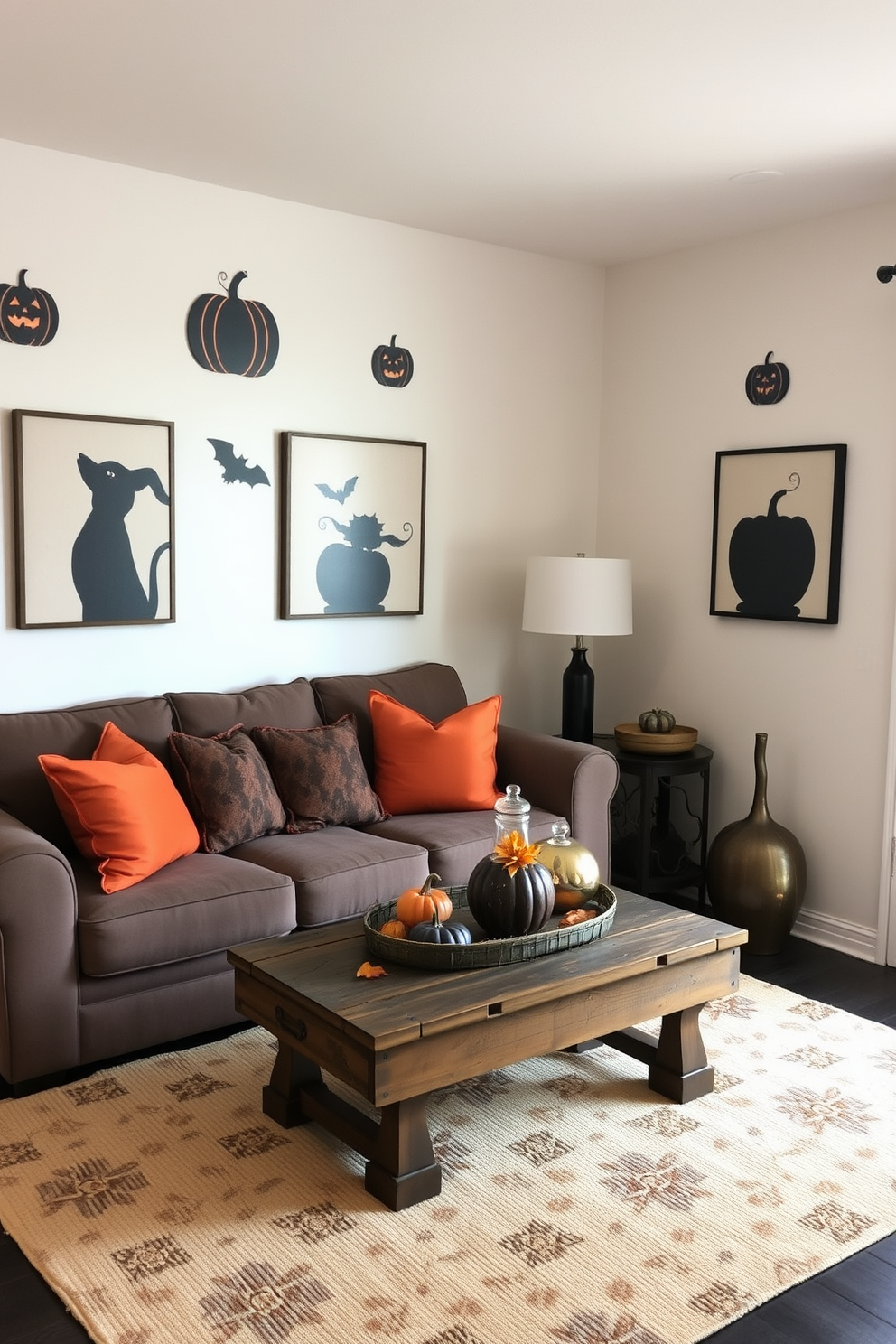 Halloween Small Living Room Decorating Ideas 28