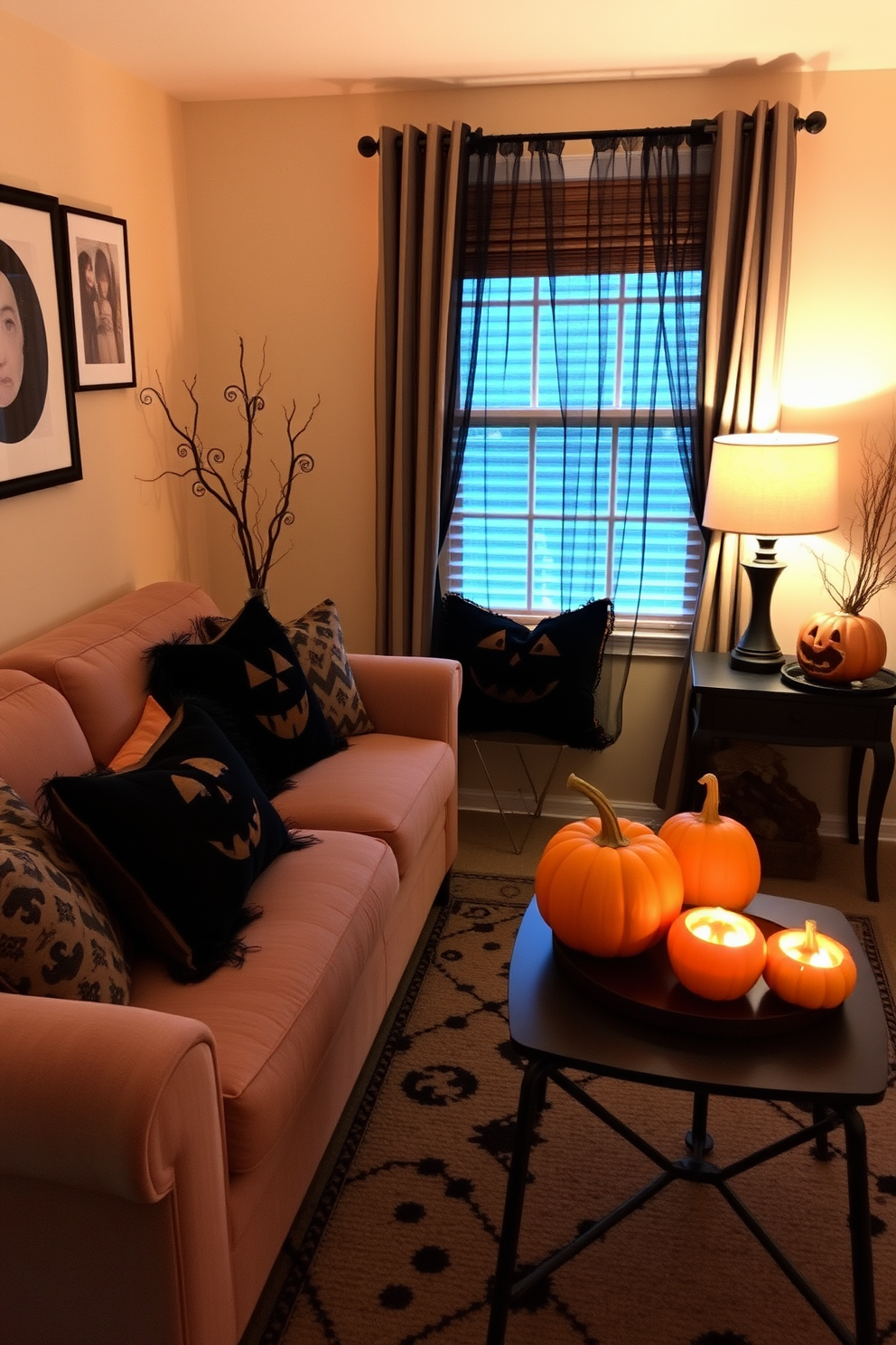 Halloween Small Living Room Decorating Ideas 3