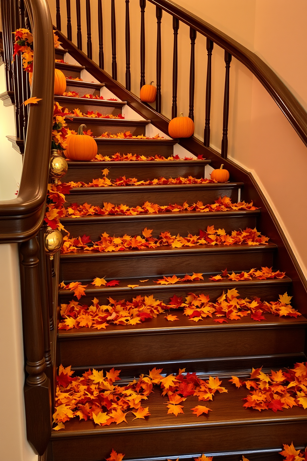 Halloween Staircase Decorating Ideas 15