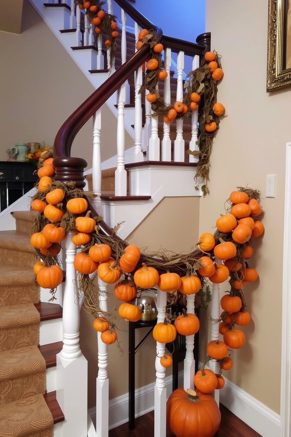 Halloween Staircase Decorating Ideas 2