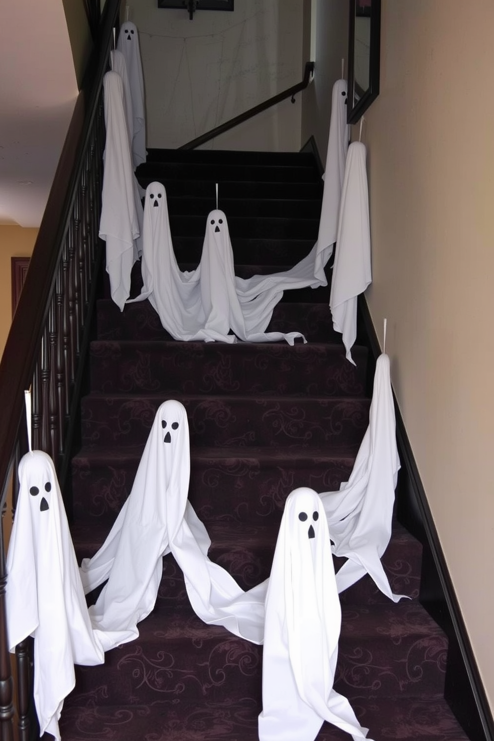 Halloween Staircase Decorating Ideas 24