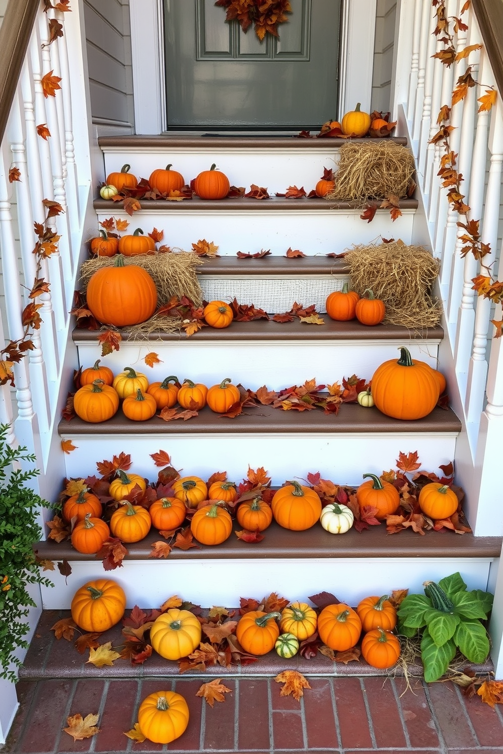 Halloween Staircase Decorating Ideas 25