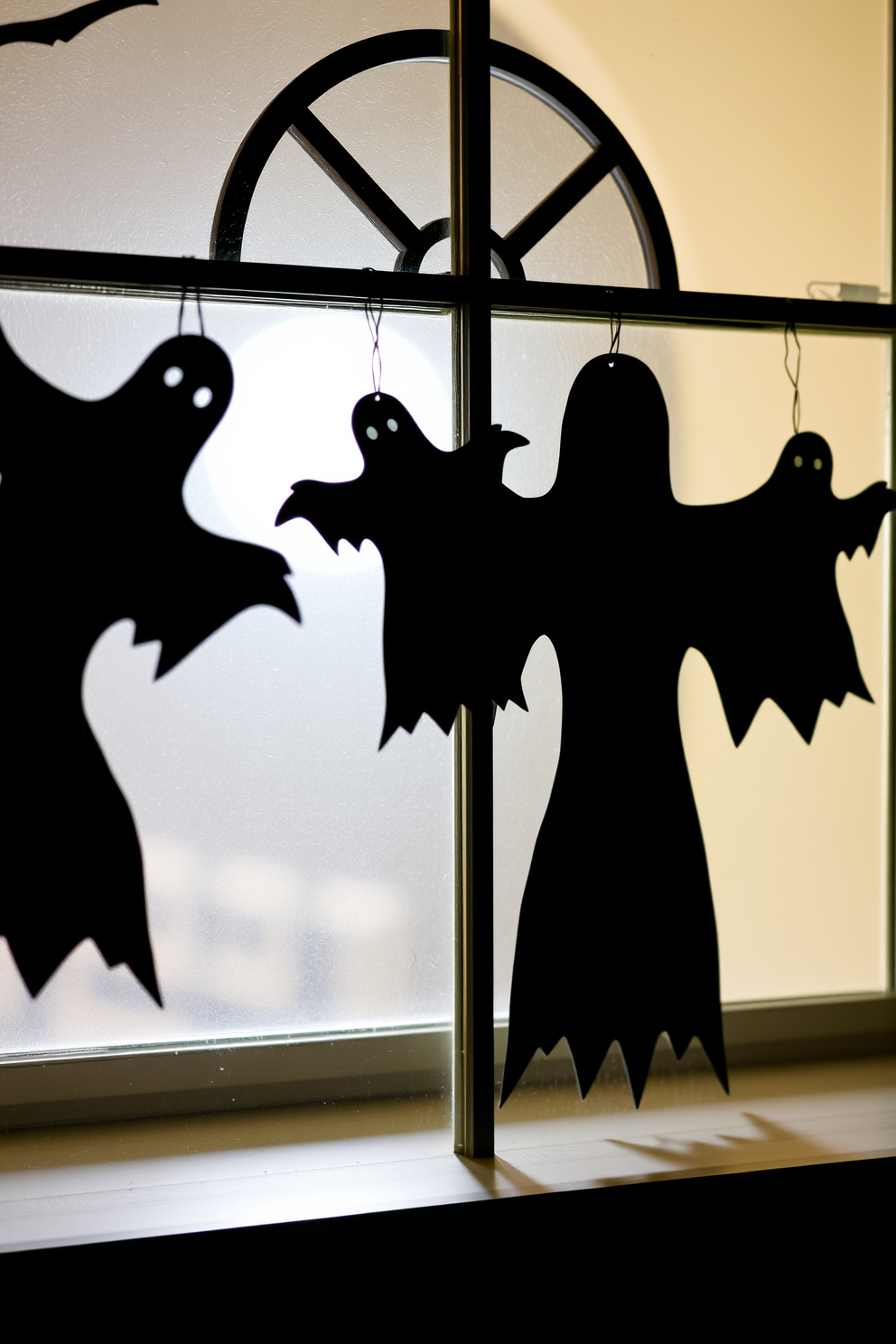 Halloween Window Decorating Ideas 1