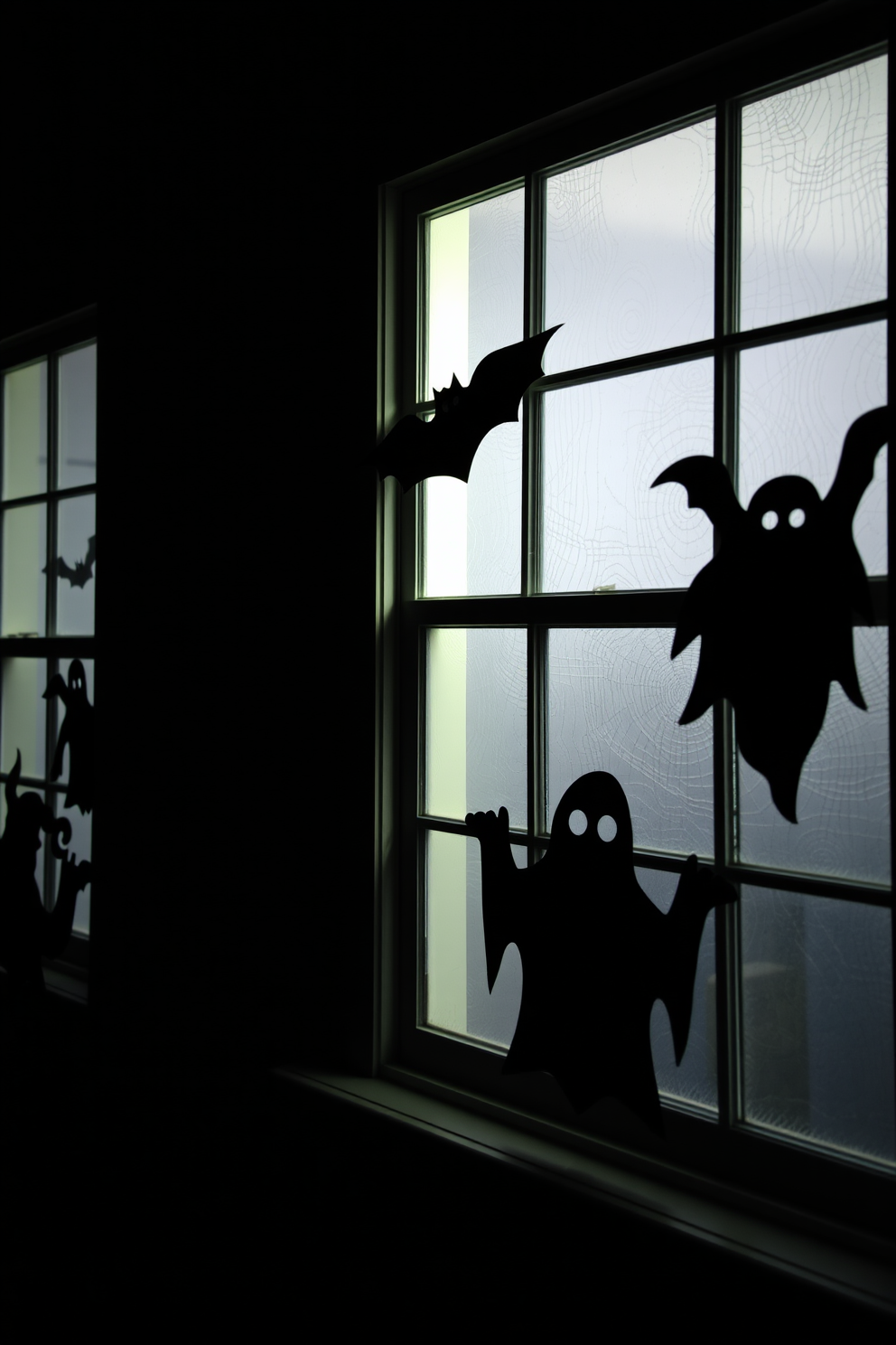 Halloween Window Decorating Ideas 4