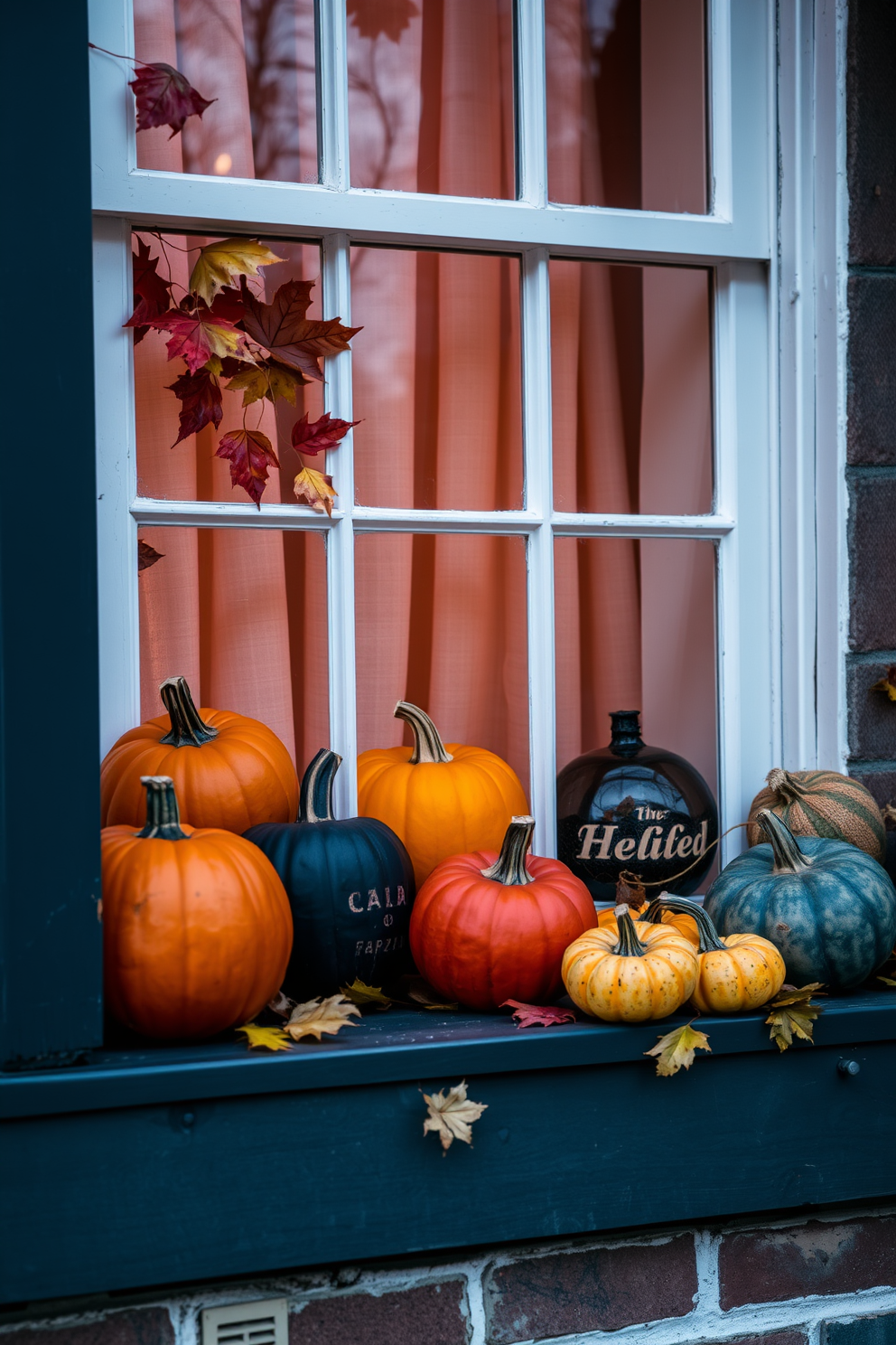 Halloween Window Decorating Ideas 6